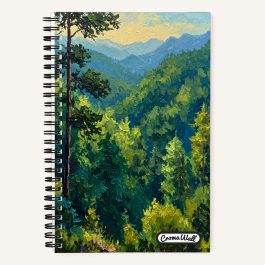 Montane Forest Notizblock (Vorderseite)