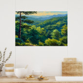 Montane Forest Poster (Küche)