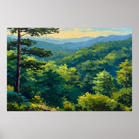 Montane Forest Poster (Vorne)