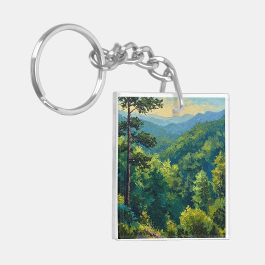 Montane Forest Schlüsselanhänger (Vorderseite links)