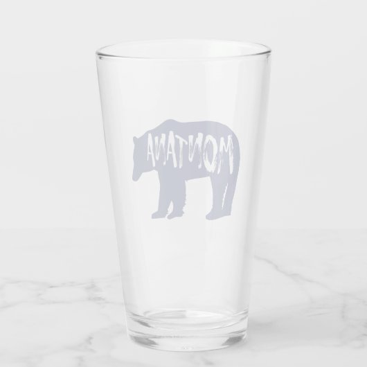 Montaner Bär Glas (Rückseite)