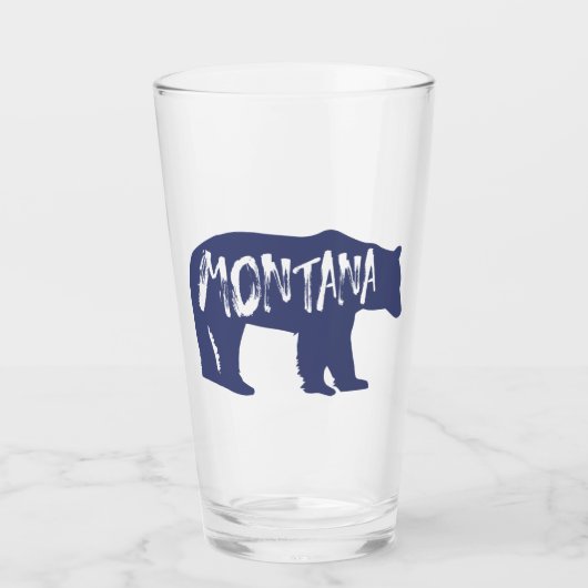 Montaner Bär Glas (Vorderseite)