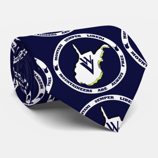 Montani Semper Liberi Krawatte (Gerollt)