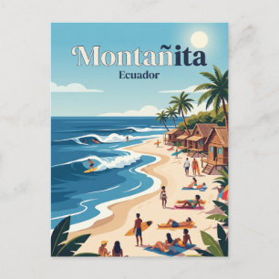 Montañita Ecuador Postkarte