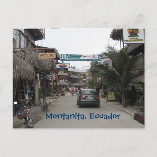 Montanita, Ecuador Postkarte (Vorderseite)