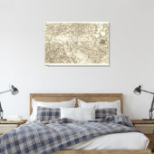 Montauban Leinwanddruck (Insitu (Schlafzimmer))