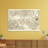 Montauban Leinwanddruck (Insitu (Wohnzimmer))