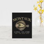 Montauk aus der Hochwasserflutkatastrophe am Ende  Karte (Gelbe Blume)