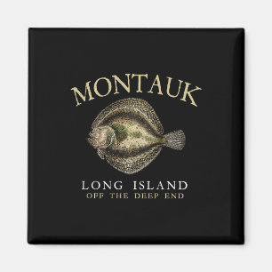 Montauk aus der Hochwasserflutkatastrophe am Ende Magnet