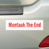 Montauk das Ende (klassischer Autoaufkleber) Autoaufkleber (Auf Auto)