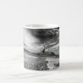 Montauk Leuchtturm - das Ende Kaffeetasse (Mittel)