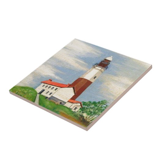 Montauk Leuchtturm Fliese (Seite)