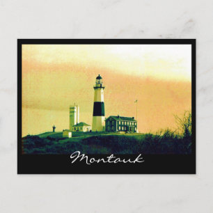 Montauk Leuchtturm Postkarte