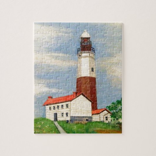 Montauk Leuchtturm Puzzle (Vertikal)