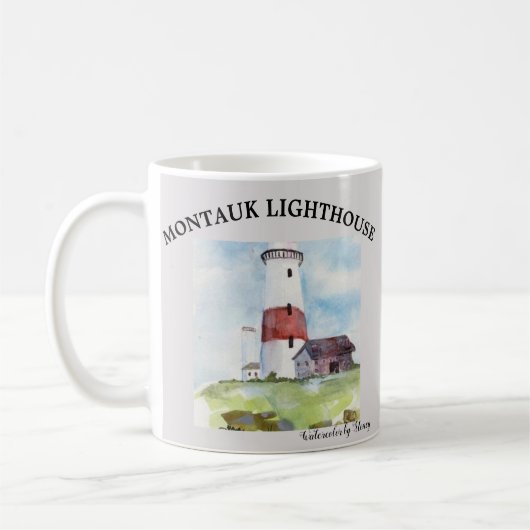 MONTAUK LIGHTHOUSE COFFEE TASSE (Links)
