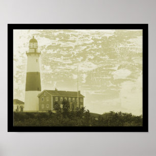 Montauk Lighthouse Poster Print