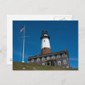 Montauk Lighthouse Postkarte (Vorne/Hinten)