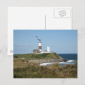 MONTAUK Lighthouse Seagull Liebe Postkarte (Vorne/Hinten)