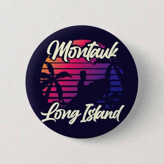 Montauk, Long Island Button (Vorderseite)