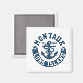 Montauk Long Island Magnet (Vorderseite/Rückseite)