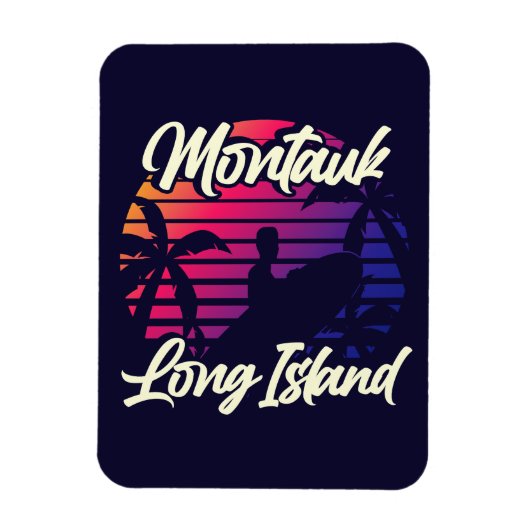 Montauk, Long Island Magnet (Vertikal)