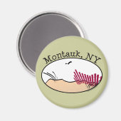 Montauk Magnet (Vorderseite/Rückseite)