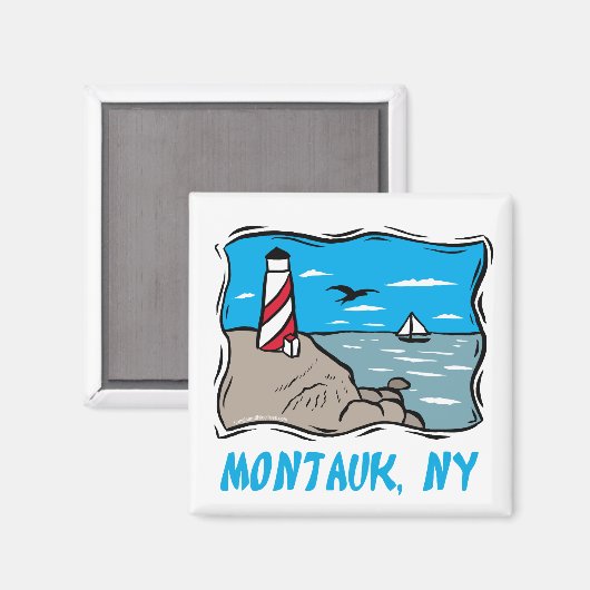 Montauk Magnet (Vorderseite/Rückseite)