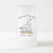 Montauk, New Mattglas Bierglas (Mittel)