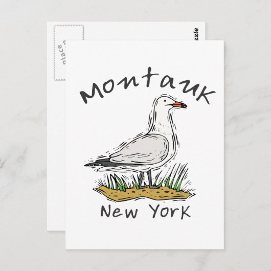 Montauk, New Postkarte (Vorne/Hinten)