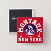 Montauk, New York Button (Vorne & Hinten)