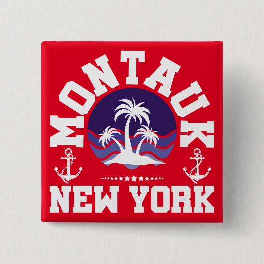 Montauk, New York Button (Vorderseite)