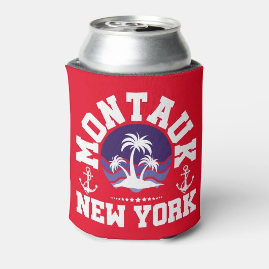 Montauk, New York Dosenkühler (Kanne Rückseite)