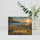 Montauk New York Postkarte (Stehend Vorderseite)