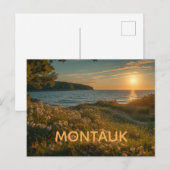 Montauk New York Postkarte (Vorne/Hinten)