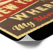 Montauk Ny Its Where My Story Begins _1 Poster (Ecke)