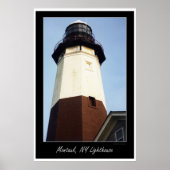 Montauk NY Leuchtturm Poster (Vorne)