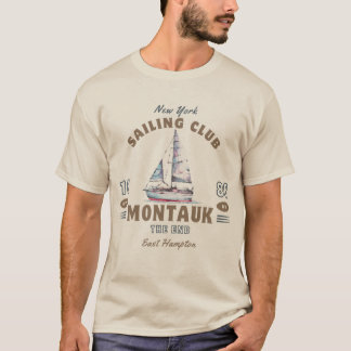 Montauk NY Sailing Club T-Shirt