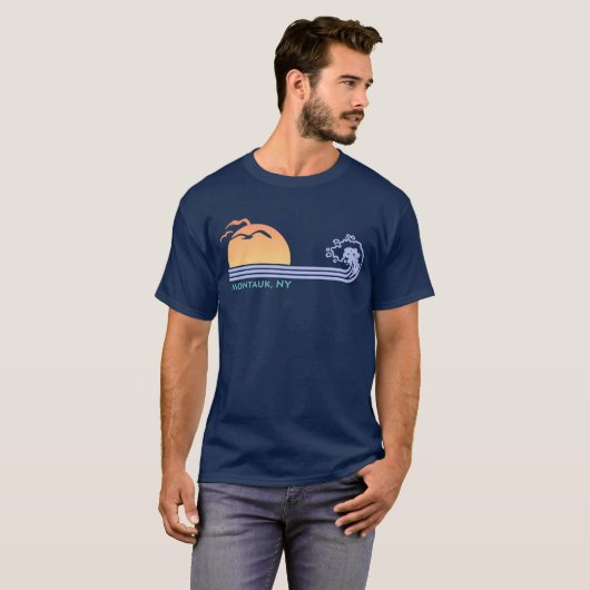 Montauk NY T-Shirt (Vorne ganz)