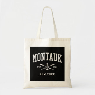 Montauk NY Vintage gekreuzte Ruder & Bootsanker Sp Tragetasche
