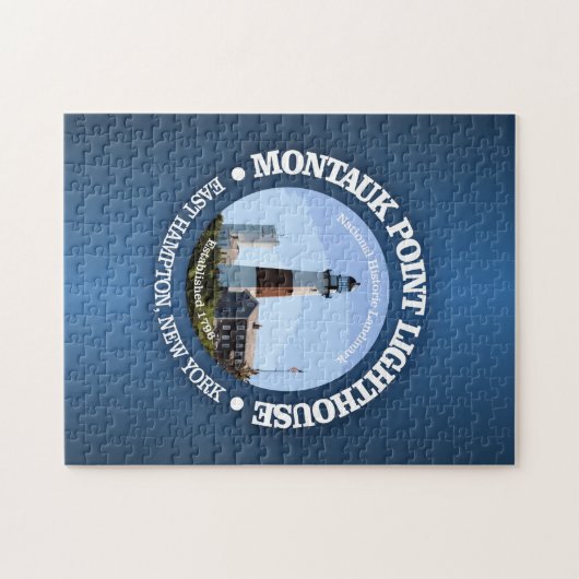 Montauk Point Light Puzzle (Horizontal)