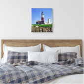 Montauk Point Lighthouse Leinwanddruck (Insitu (Schlafzimmer))