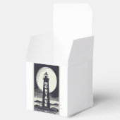 Montauk Point Lighthouse Moon Geschenkschachtel (Geöffnet)