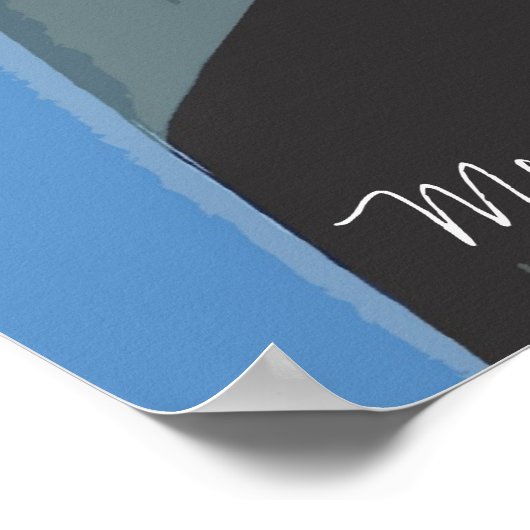 Montauk Point Lighthouse Poster (Ecke)