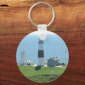 Montauk Point Lighthouse Schlüsselanhänger (Vorderseite)