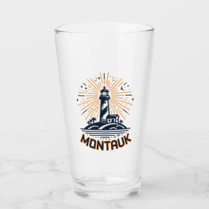 Montauk Point New York Leuchtturm Sonnenaufgang Glas