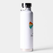 Montauk Point New York Lighthouse Rainbow Trinkflasche (Rechts)