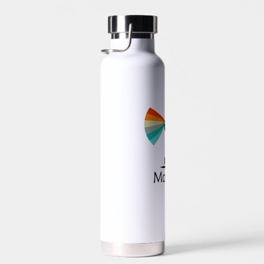 Montauk Point New York Lighthouse Rainbow Trinkflasche (Rechts)