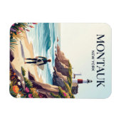 Montauk Point New York Magnet (Horizontal)
