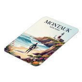 Montauk Point New York Magnet (Linke Seite)