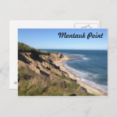 Montauk Point Postkarte (Vorne/Hinten)